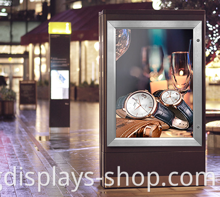 light box advertising outdoor